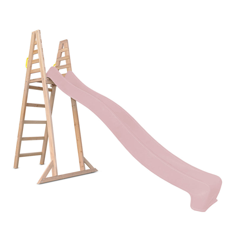 Jumbo Climb &  3.0m Slide (Pastel Pink)