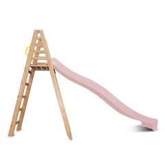 Jumbo Climb &  3.0m Slide (Pastel Pink)