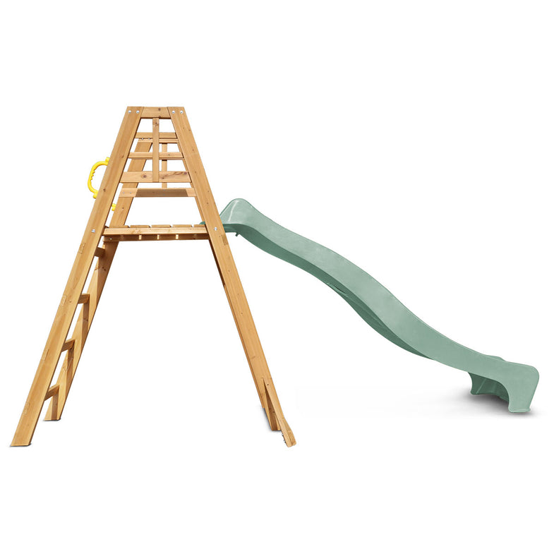 Sunshine Climb &  2.2m Slide (Pastel Green)