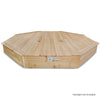 Grand Octagonal Sandpit Timber Cover Only