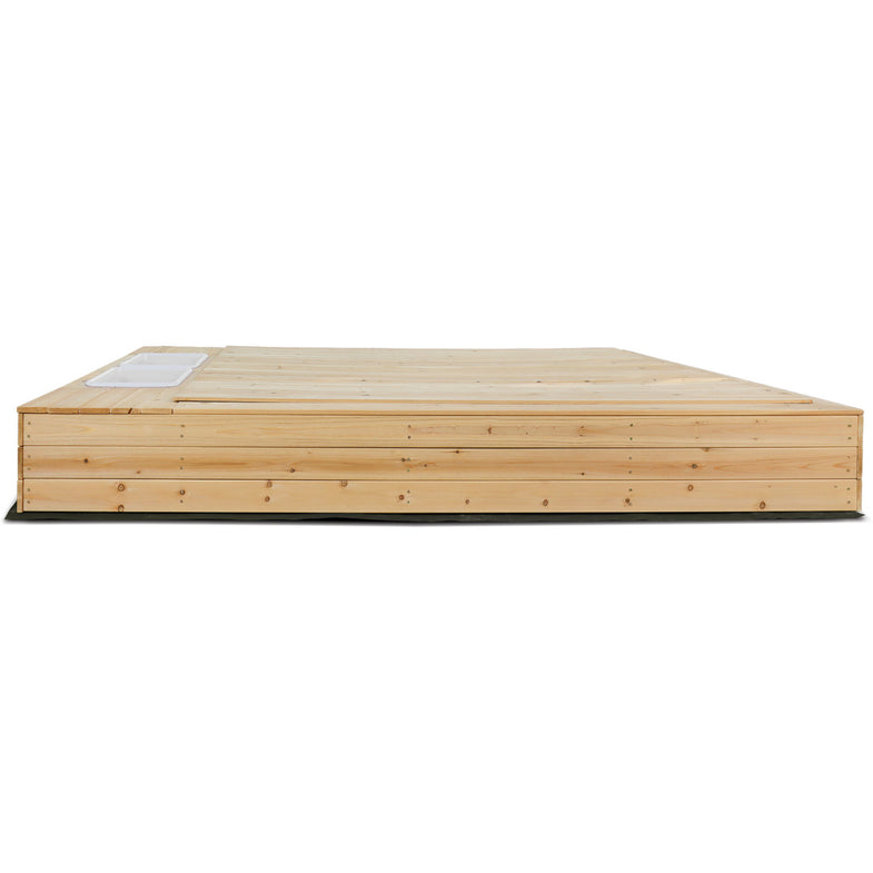 Mighty Sandpit with Wooden Cover