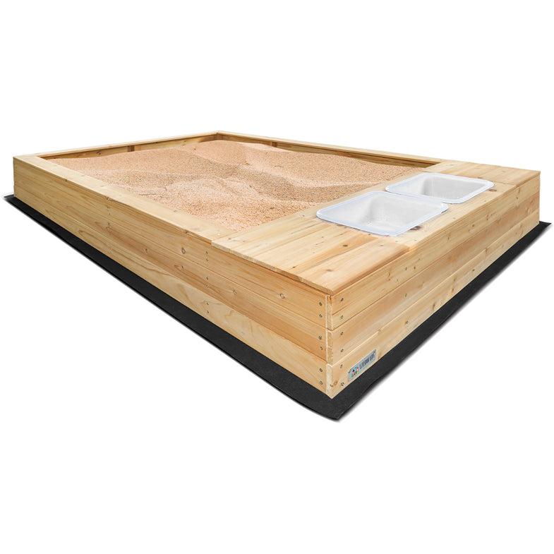 Mighty Sandpit with Wooden Cover