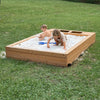 Mighty Sandpit with Wooden Cover