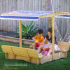 Skipper Sandpit with Canopy