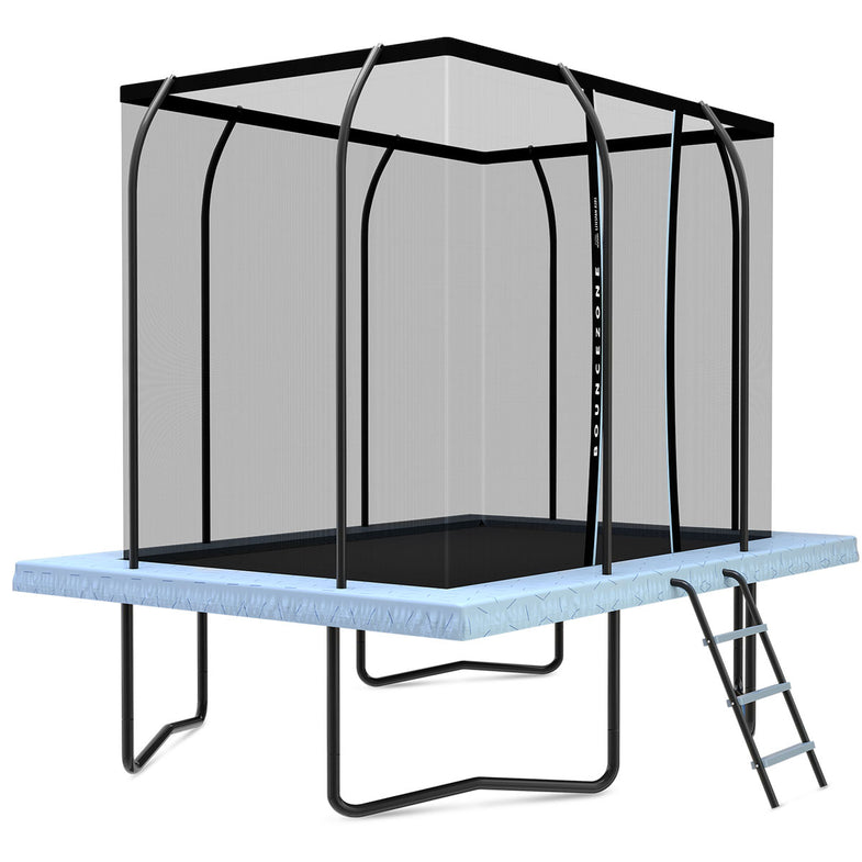 BounceZone Rectangular Spring Trampoline - M