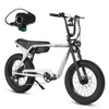 E-Raptor 20" Electric Street Bike - Cool Grey + Throttle