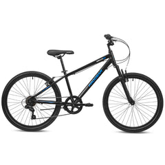 DuraLite 24" Boys 7 Speed Bike - Obsidian