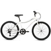DuraLite 7 Speed Kids Bike 24" - Pearl White