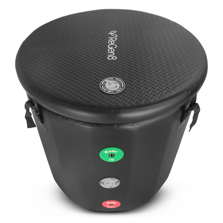 PolarBarrel Cold Plunge Ice Bath with T2 Chiller Unit