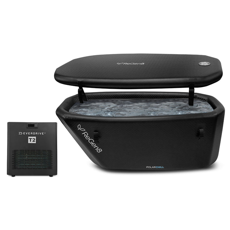 PolarChill Cold Plunge Ice Bath with T2 Chiller Unit