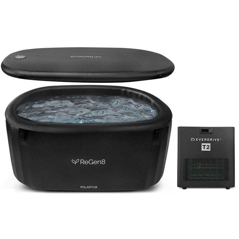 PolarTub Cold Plunge Ice Bath with T2 Chiller Unit