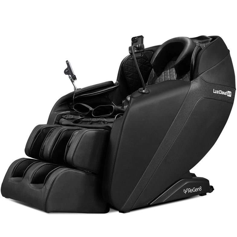 LuxCloud Air - Zero Gravity Heated Massage Chair (Black)