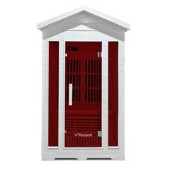 Duo Outdoor – 2 Person Infrared Sauna (White)