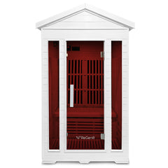 Duo Outdoor – 2 Person Infrared Sauna (White)