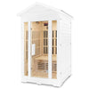 Duo Outdoor – 2 Person Infrared Sauna (White)