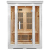 Duo V3 – 2 Person Infrared Sauna (White)