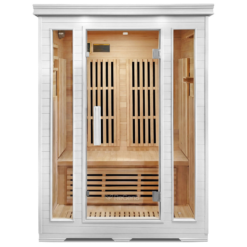 Duo V3 – 2 Person Infrared Sauna (White)