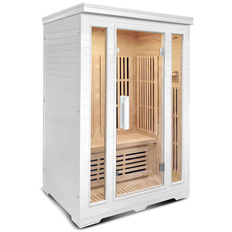 Duo V3 – 2 Person Infrared Sauna (White)