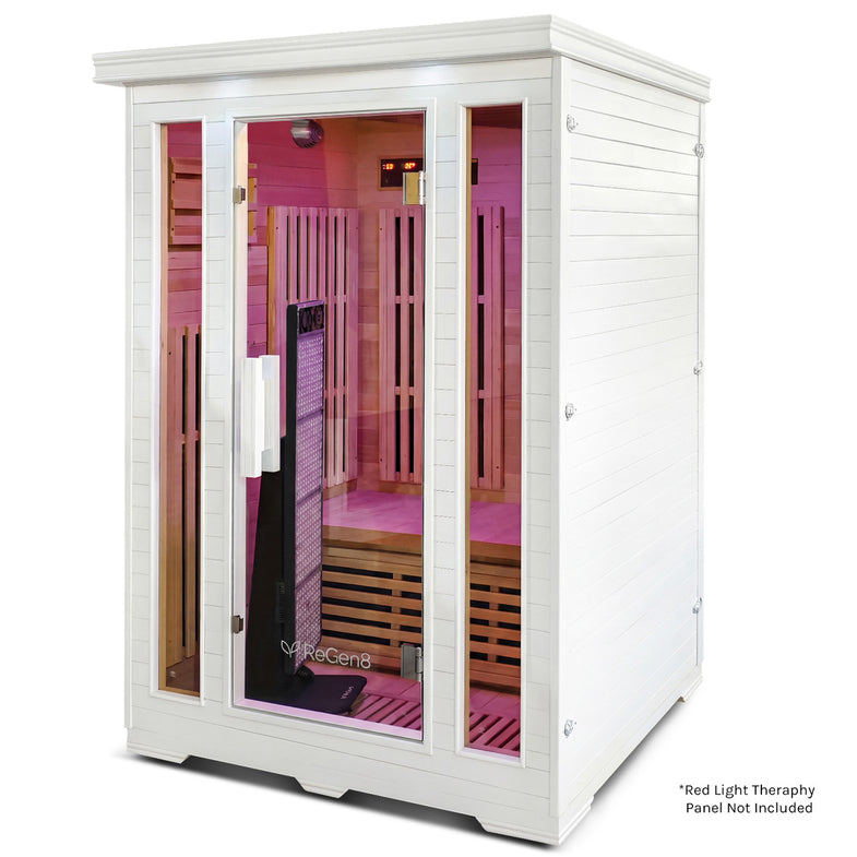 Duo V3 – 2 Person Infrared Sauna (White)