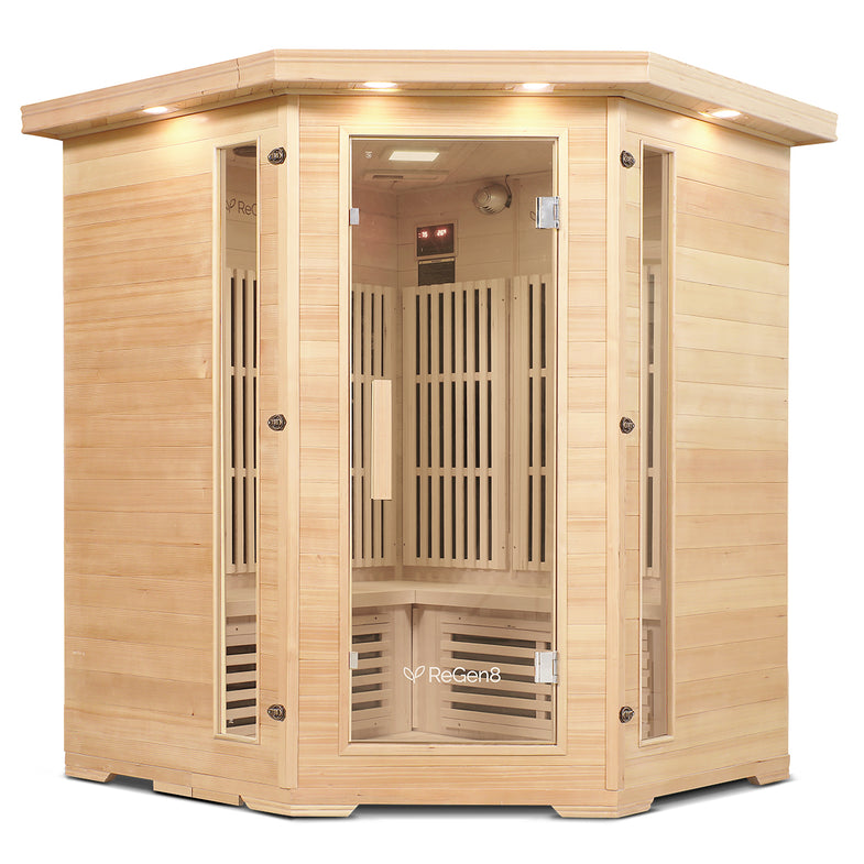 Quadro Corner - 4 Person Infrared Sauna