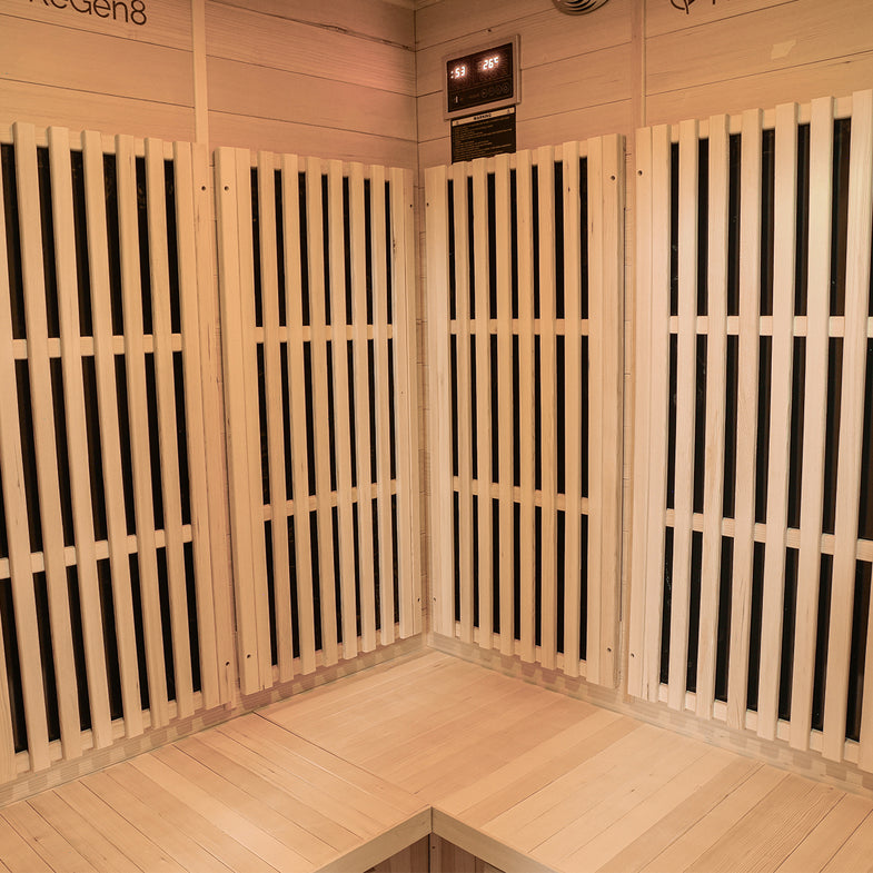 Quadro Corner - 4 Person Infrared Sauna