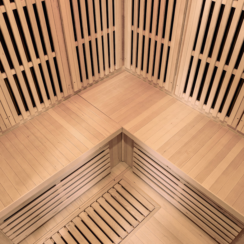 Quadro Corner - 4 Person Infrared Sauna