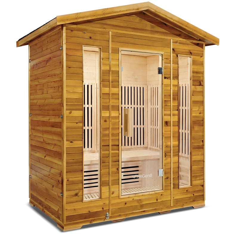 Quadro Outdoor - 4 Person Infrared Sauna