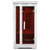 Solo V2 - 1 Person Infrared Sauna (White)