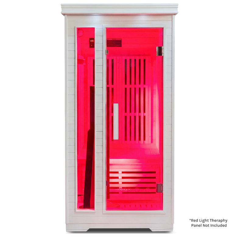 Solo V2 - 1 Person Infrared Sauna (White)