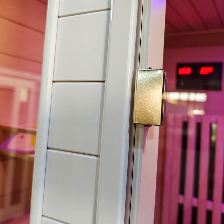 Solo V2 - 1 Person Infrared Sauna (White)