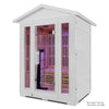 Trio Outdoor - 3 Person Infrared Sauna (White)