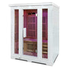 Trio - 3 Person Infrared Sauna (White)
