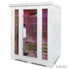 Trio - 3 Person Infrared Sauna (White)