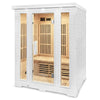Trio - 3 Person Infrared Sauna (White)