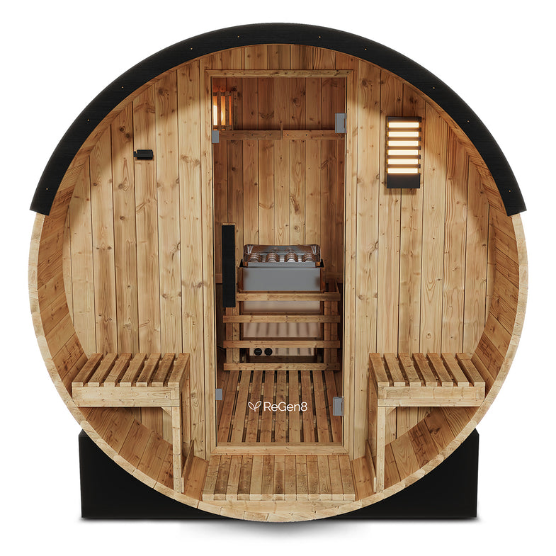 Venturo - 4 Person Outdoor Barrel Sauna