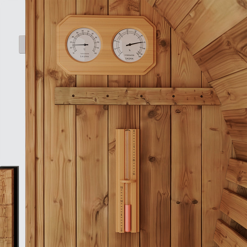 Venturo - 4 Person Outdoor Barrel Sauna