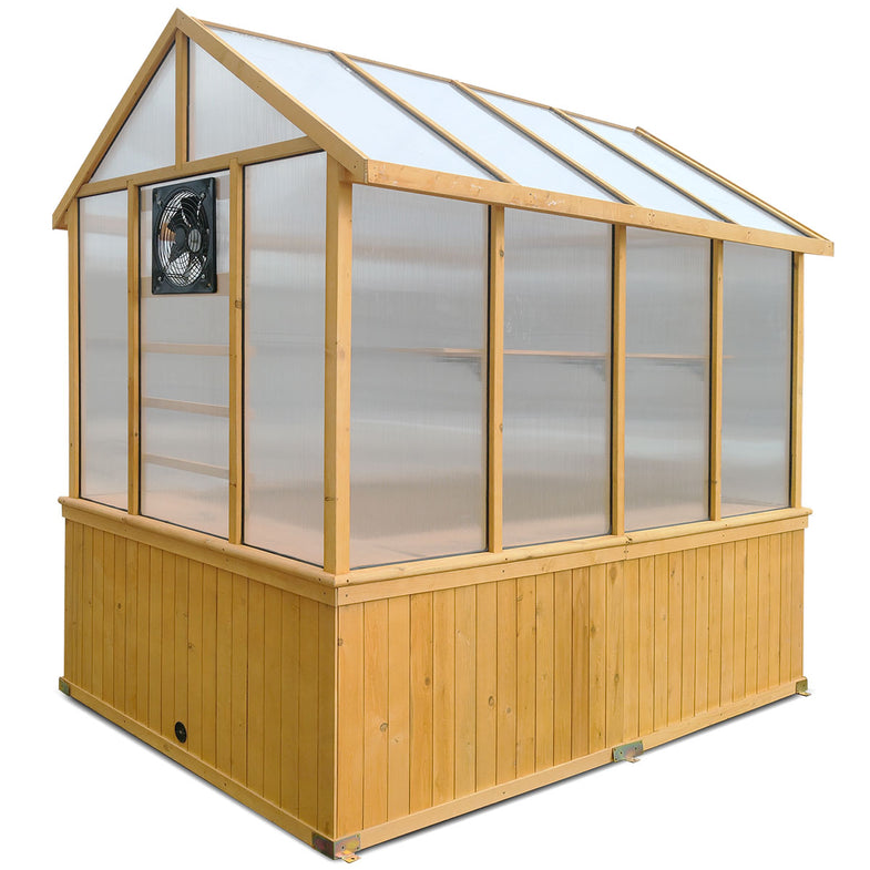 Botanico 5x8ft Greenhouse Set