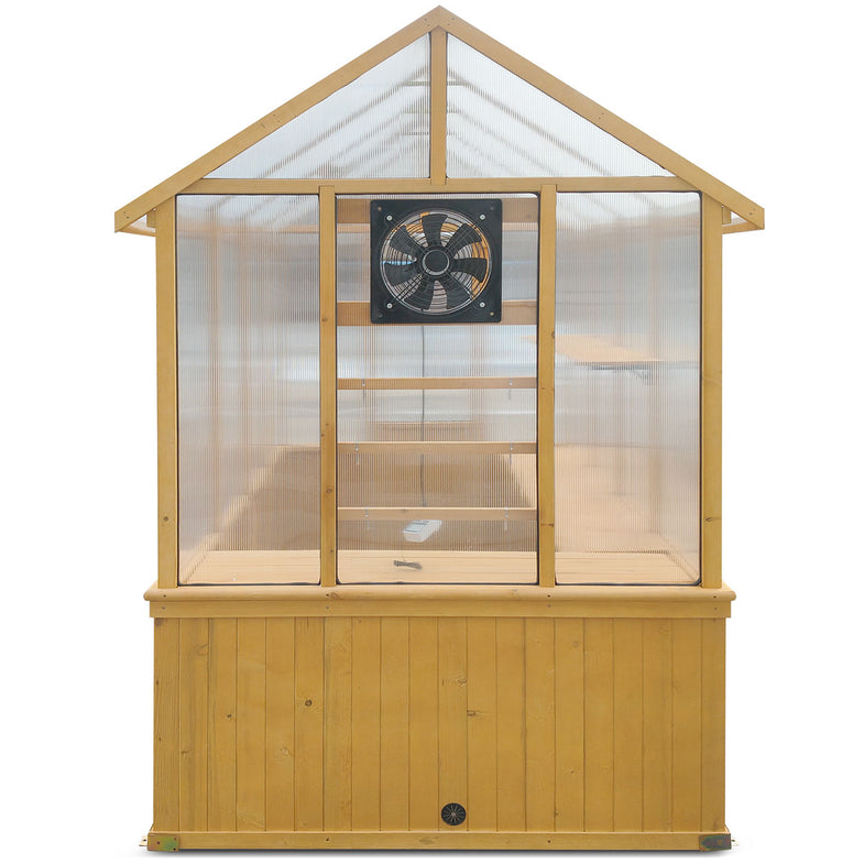 Botanico 5x8ft Greenhouse Set