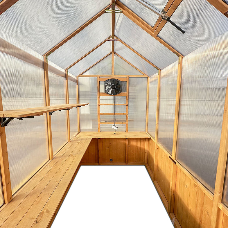 Botanico 5x8ft Greenhouse Set