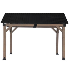 Fremantle 3.6m x 3m Timber & Steel Gable Roof Gazebo