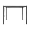 Elmont 3m x 3m Aluminium Adjustable Louvre Pergola (Charcoal Grey)