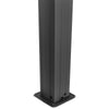 Elmont 3m x 3m Aluminium Adjustable Louvre Pergola (Charcoal Grey)