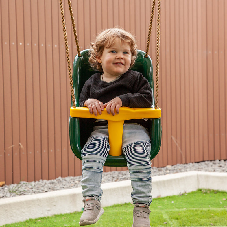 Baby Seat with Rope Extension (Green)