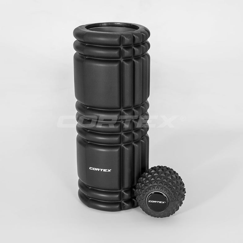 GridSoft EPP Foam Roller & Massage Ball Set (33*15cm)