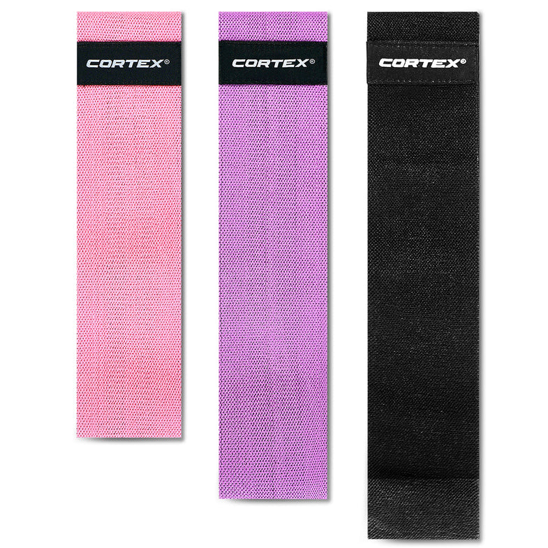 FibraBands Fabric Premium Resistance Bands 3 Pack (82mm)
