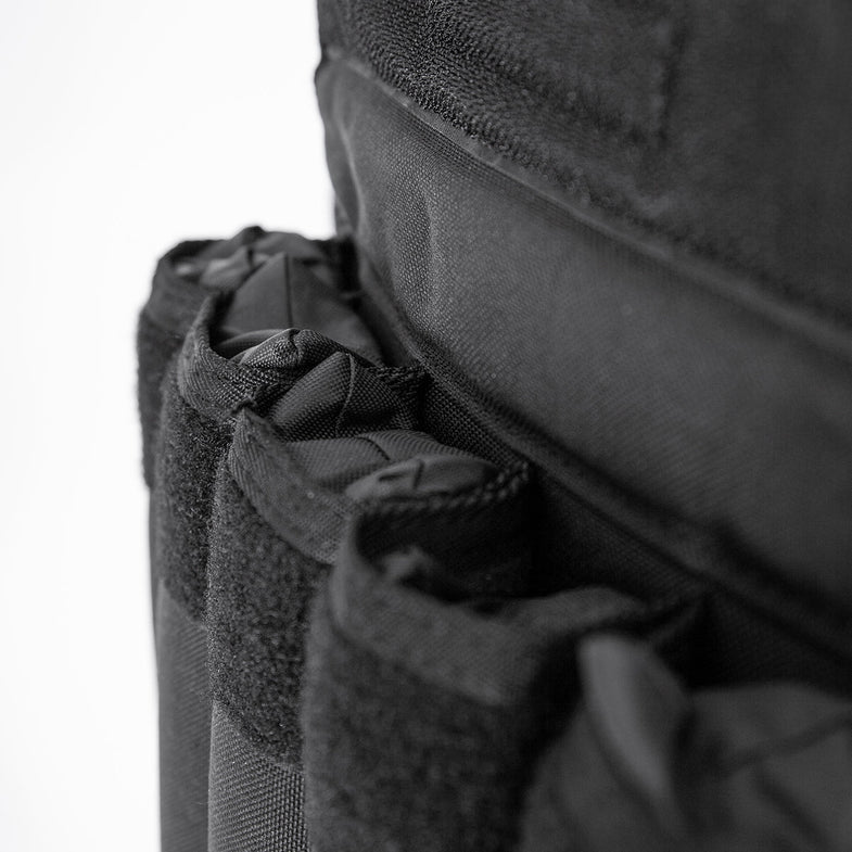 20kg Adjustable Weight Vest with 2kg Increments (Black)