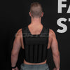 20kg Adjustable Weight Vest with 2kg Increments (Black)