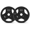 Plate Loaded Weight Vest with 35kg Tri-Grip Olympic Plate Package