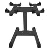 RevoLock 64kg Adjustable Dumbbell Set with Stand (32kg Pair)