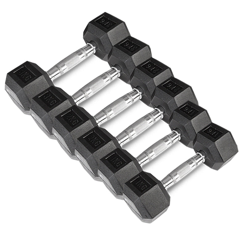 Hex Dumbbell 1kg to 3kg (Set)